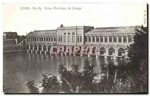 Cartes postales Lyon Usine Electrique de Jonage