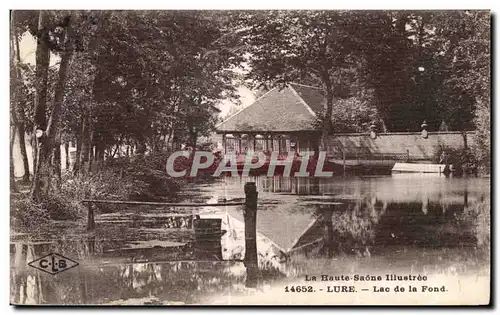 Ansichtskarte AK La Haute Saone Illustree Lure Lac de la Fond