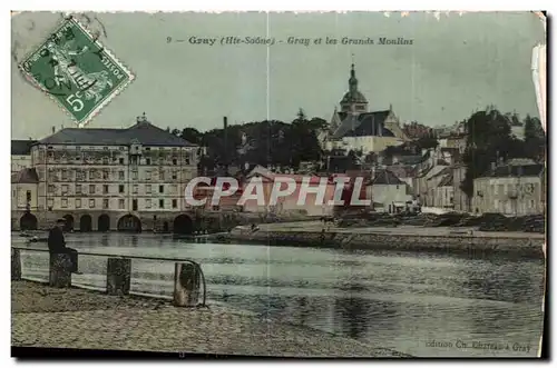 Cartes postales Gray (Hte Saone) Gray et les Grands Moulins