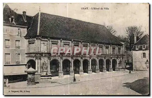 Cartes postales Gray L Hotel de Ville