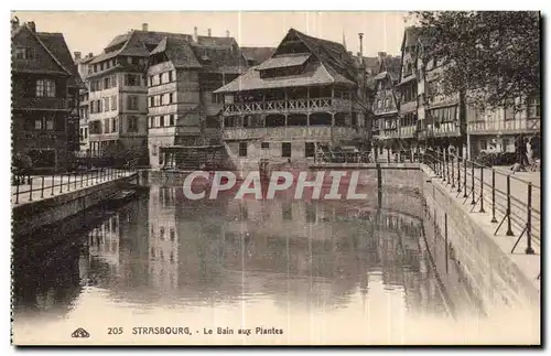 Cartes postales Strasbourg Le Bain aux Plantes