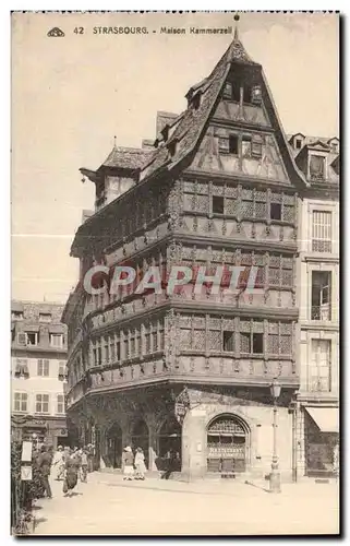 Cartes postales Strasbourg Maison Kammerzell