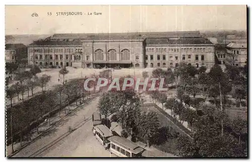 Cartes postales Strasbourg La Gare