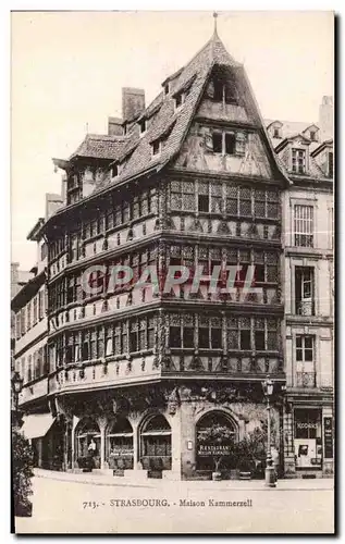 Cartes postales Strasbourg Maison Kammerzell