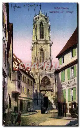 Cartes postales Selestat Munster St Georg