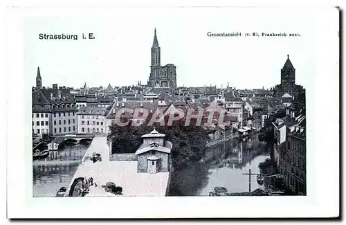 Cartes postales Strasbourg Gesamtansicht