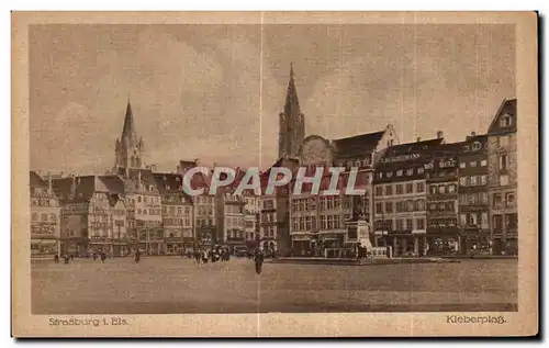 Cartes postales Strasbourg L Kis Kleberplaz