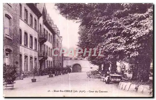 Cartes postales Ste Odile Mont Cour du Couvent