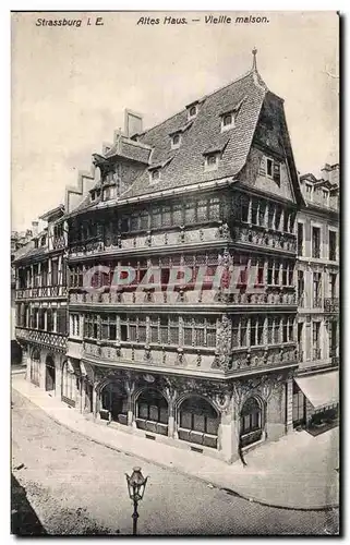 Cartes postales Strassburg Altes Haus Vieille Malson Kammerzell