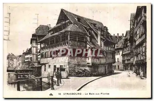 Cartes postales Strasbourg Bain Aux Plantes