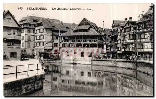 Ansichtskarte AK Strasbourg Les Anciennes Tanneries