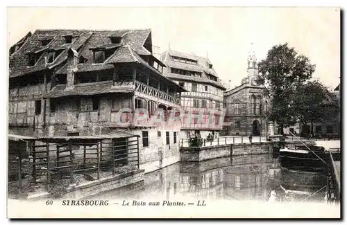 Cartes postales Strasbourg La Bain Aux Plantes