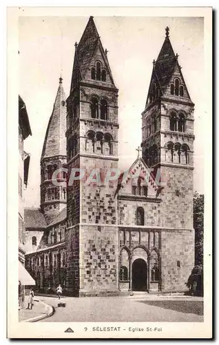 Cartes postales Selestat Eglise St Foi