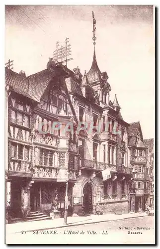 Cartes postales Saverne L Hotel de Ville