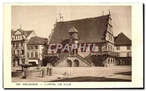 Cartes postales Molsheim L Hotel De Ville