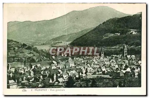 Cartes postales Munster Vue generale