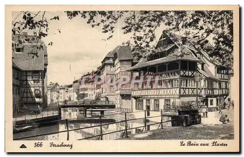 Cartes postales Strasbourg Le Bain aux Plantes