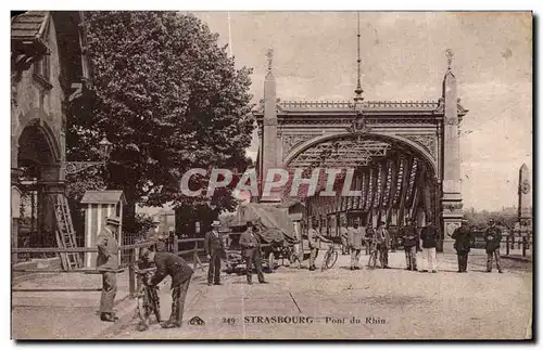 Cartes postales Strasbourg Pont du Rhin