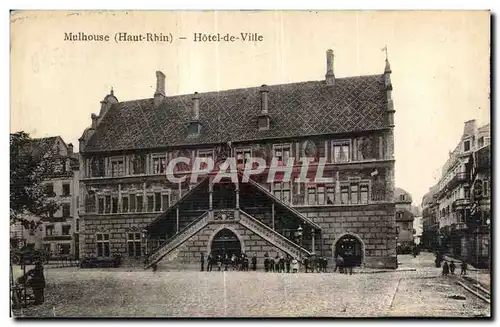 Cartes postales Mulhouse (Haut Rhin) Hotel de Ville