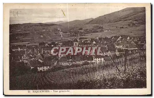 Cartes postales Riquewihr Vue generale