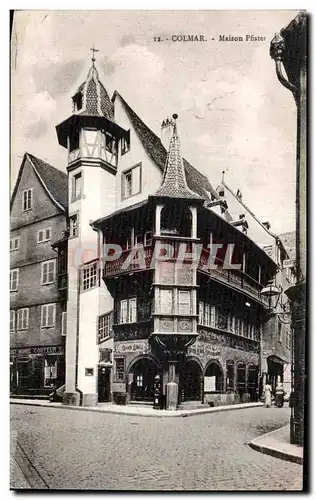 Cartes postales Colmar Maison Pfister