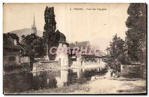 Cartes postales Thann Tour des Cigognes