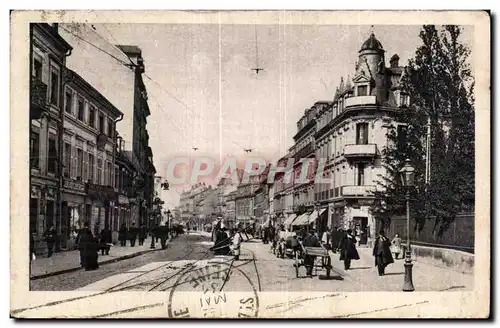 Cartes postales Mulhouse Rue du Faubourg de Colmar