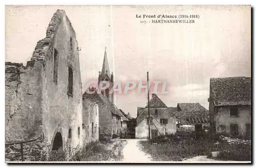 Cartes postales Hartmannswiller Porte Le Front d Alsace