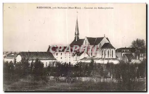 Ansichtskarte AK Riedisheim pres Mulhonse Couvent des Redemptoristes