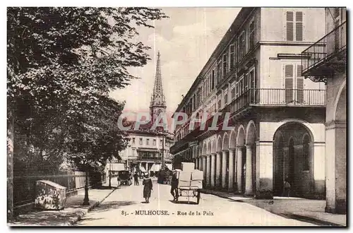 Cartes postales Mulhouse Rue de la Paix