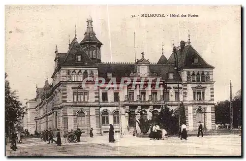 Cartes postales Mulhouse Hotel des Postes