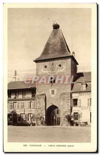 Cartes postales Turckheim Porte D Entree Ouest