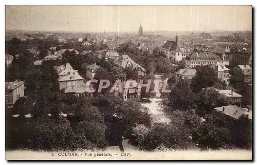 Cartes postales Colmar Vue generale