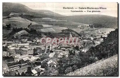 Cartes postales Markirch Sainte marie aux Mines Totalansicht Vue generale