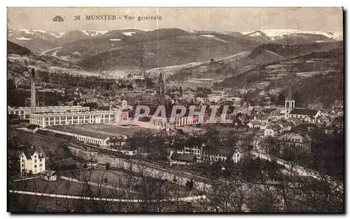 Cartes postales Munster Vue generale