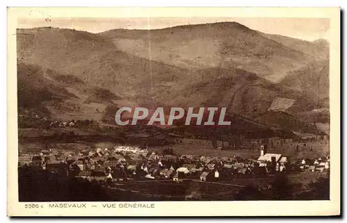 Cartes postales Masevaux Vue Generale