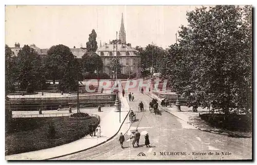 Cartes postales Mulhouse Entree de la Ville