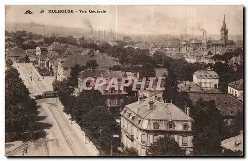 Cartes postales Mulhouse Vue Generale