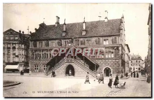 Cartes postales Mulhouse L Hotel de Ville