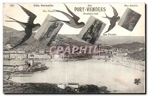 Ansichtskarte AK Cote Vermeille De Port Vendres Portez lui Hirondelles