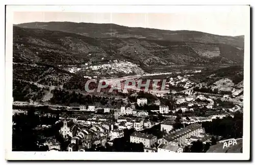 Cartes postales Amelie Les Bains Au premier plan I Hopital militaire et au fond le Village de Palalda