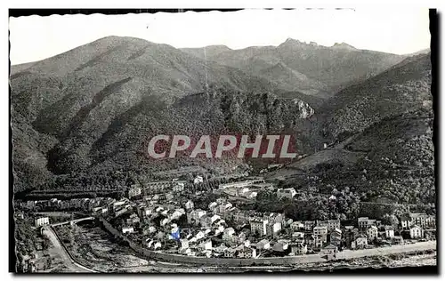 Ansichtskarte AK Amelie Les Bains Perle des Pyrenees Vue generale Entree des Gorges Roc St Sauveur