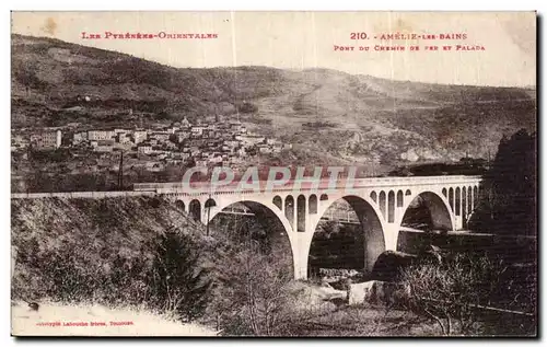 Cartes postales Les Pyrenees Orientales Amelie Les Bains