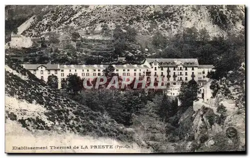 Cartes postales Etablissement Thermal de La Preste