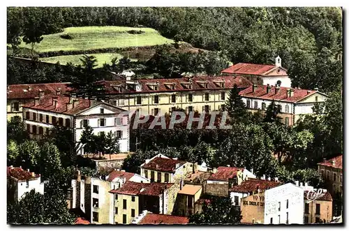 Cartes postales Amelie Les Bains Perle des Pyrenees Vue generale et I hopital militaire
