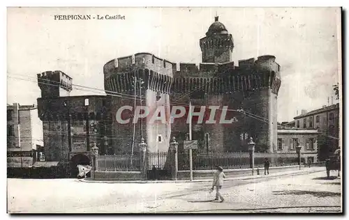 Cartes postales Perpignan Le Castillet