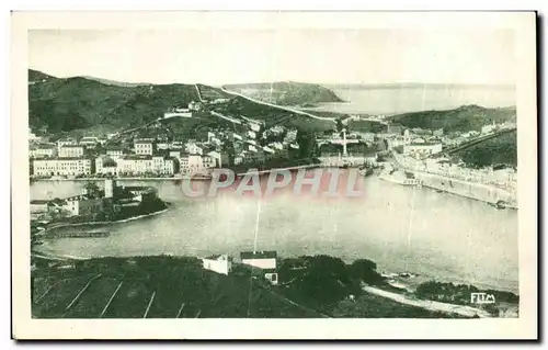 Cartes postales Port Vendres Vue generale prise cote sud