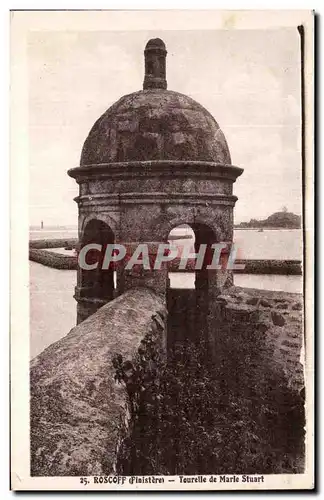 Cartes postales Roscoff Tourelle de Marle Stuart