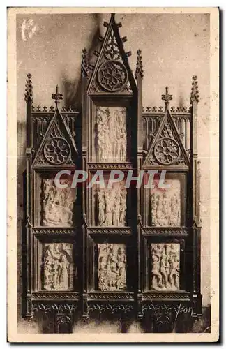 Cartes postales Roscoff Interieur de l eglise Bas reliefs