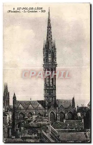 Cartes postales St Pol de Leon Finistere Le Creisker